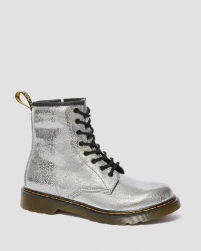 Botas Con Cordones Dr Martens Youth 1460 Crinkle Metallic Para Niños DR6094Q
